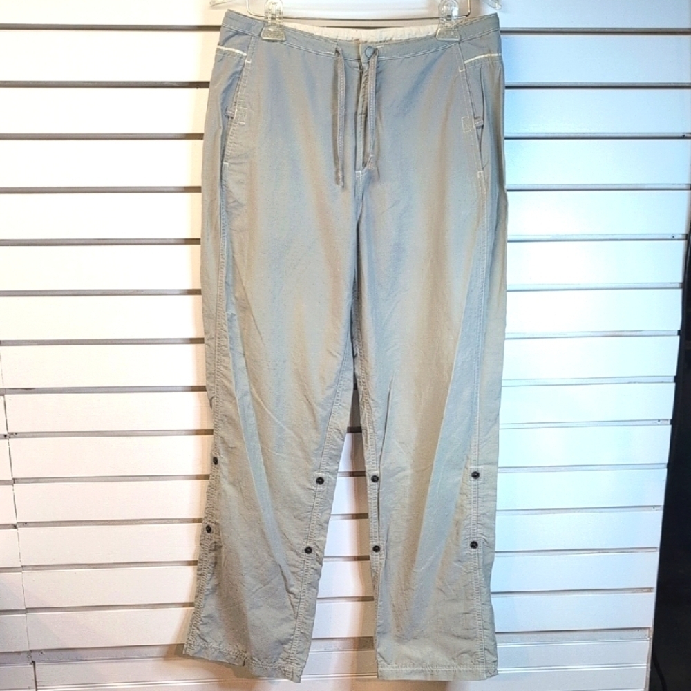 Eastern Mountain Sports Convertible Roll Tab Hiking Pants Size 10 EUC